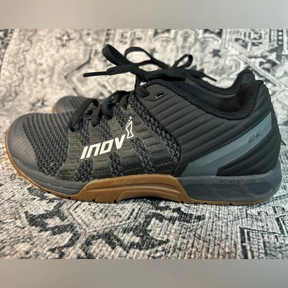 Inov-8 F-Lite 260 Knit Black Weightlifting Shoes Women’s Size 7 / Men’s‎ 5.5